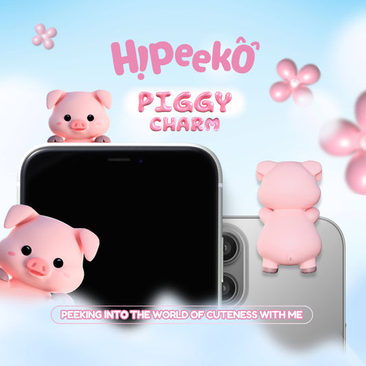 Hipeeko Piggy Charm